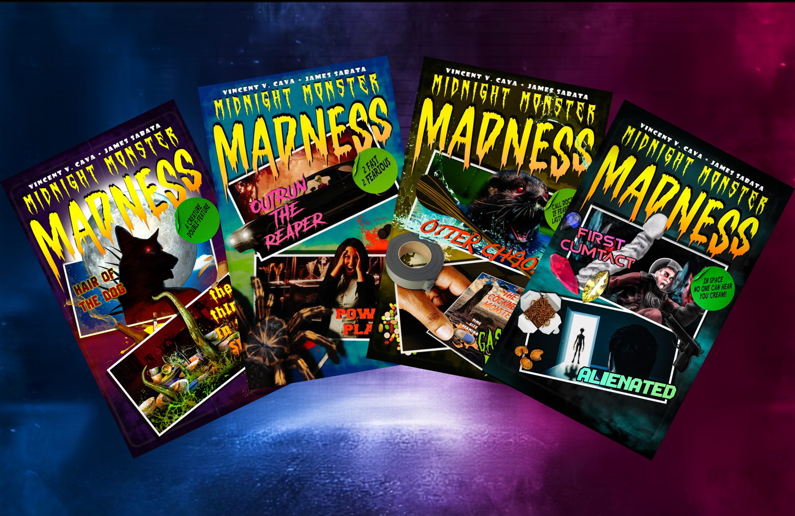 The Midnight Monster Madness book collection